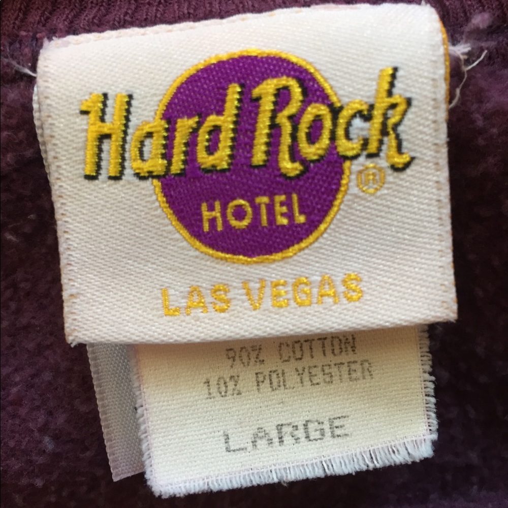 Vintage Hard Rock Hotel Las Vegas Crewneck - Picture 3 of 4